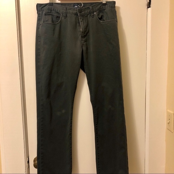 Gap Factory Jeans Dark Gray Denim Men's W33 L30 - Picture 2 of 16